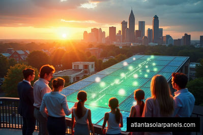The Dual Impact of Solar Energy in Atlanta: Economic and Environmental Benefits Unveiled
